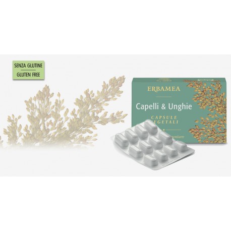 Capelli & Unghie - Capsule vegetali  24 capsule vegetali in blister.