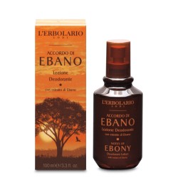 Lozione Deodorante Accordo di Ebano 100 ml