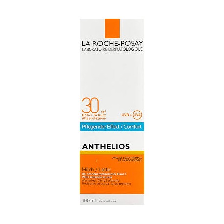 la Roche Posay Anthelios Spf30 Comfort Latte per Pelle Sensibile al Sole - 100 ml