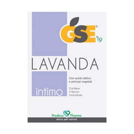 GSE Intimo Lavanda  4 flaconi monodose da 100 ml